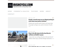 Tablet Screenshot of irishcycle.com